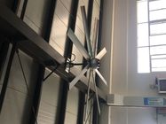 AIPUKEJIの金属の刃とのブラシレス天井に付いている扇風機3.8m/13 ftの大きいサイズの銀色