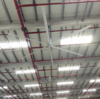 大きいスペースのための24のFTの工場天井に付いている扇風機1.5kwの高速の天井に付いている扇風機