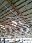 アルミニウム刃が付いている3.4m HVLSの工場天井に付いている扇風機/大きい店の天井に付いている扇風機