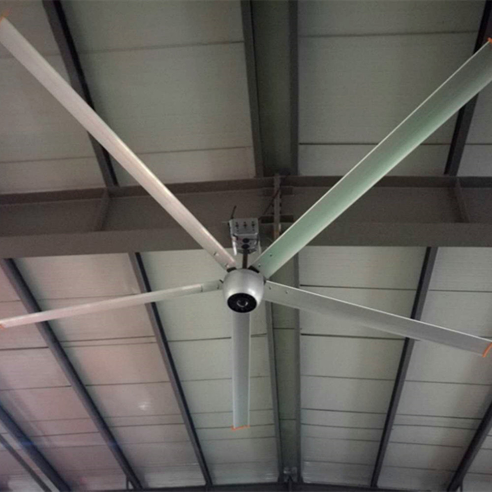 大きい産業10のFTの天井に付いている扇風機、工場のためのブラシレス モーター天井に付いている扇風機