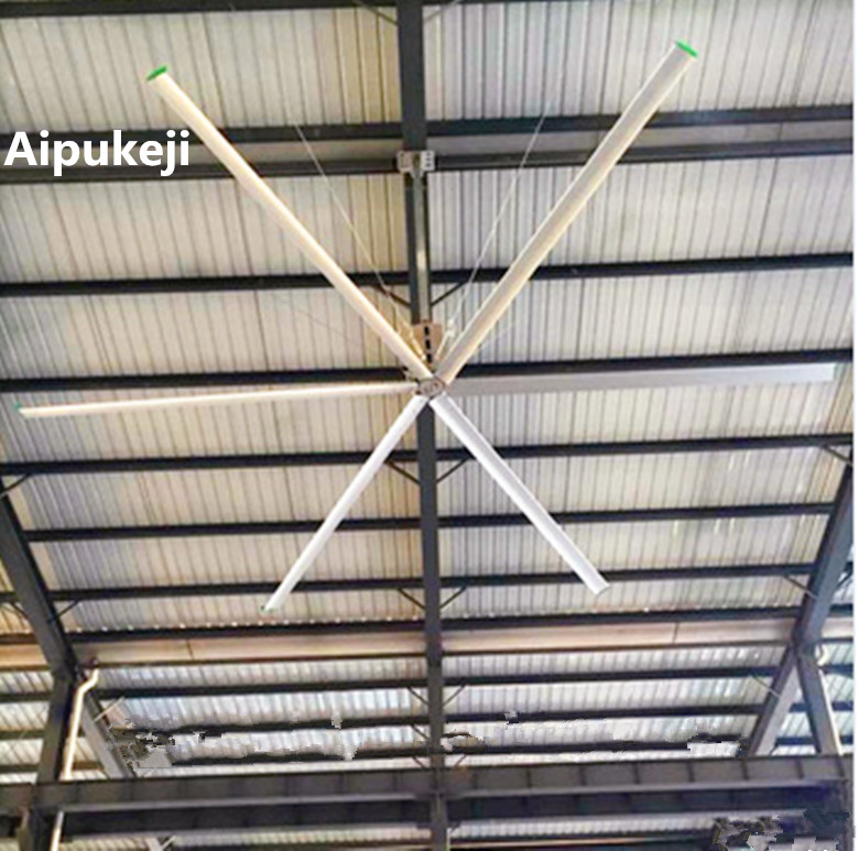 大量の低速10のFTの天井に付いている扇風機、工場のためのACモーター天井に付いている扇風機
