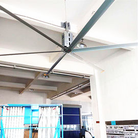 大きいスペースのための24のFTの工場天井に付いている扇風機1.5kwの高速の天井に付いている扇風機