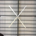 Aipuの大きい倉庫のために省エネ大きいろばの研修会の天井に付いている扇風機