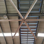 アルミ合金の刃との24ftの大企業の天井に付いている扇風機の大量の低速