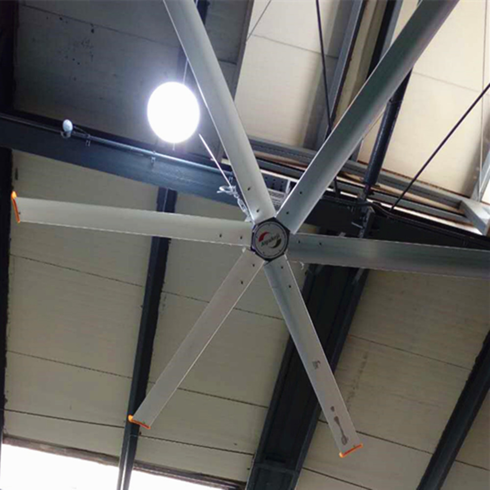 大きい産業HVLSの天井に付いている扇風機アルミ合金の刃との11ft 0.75KW