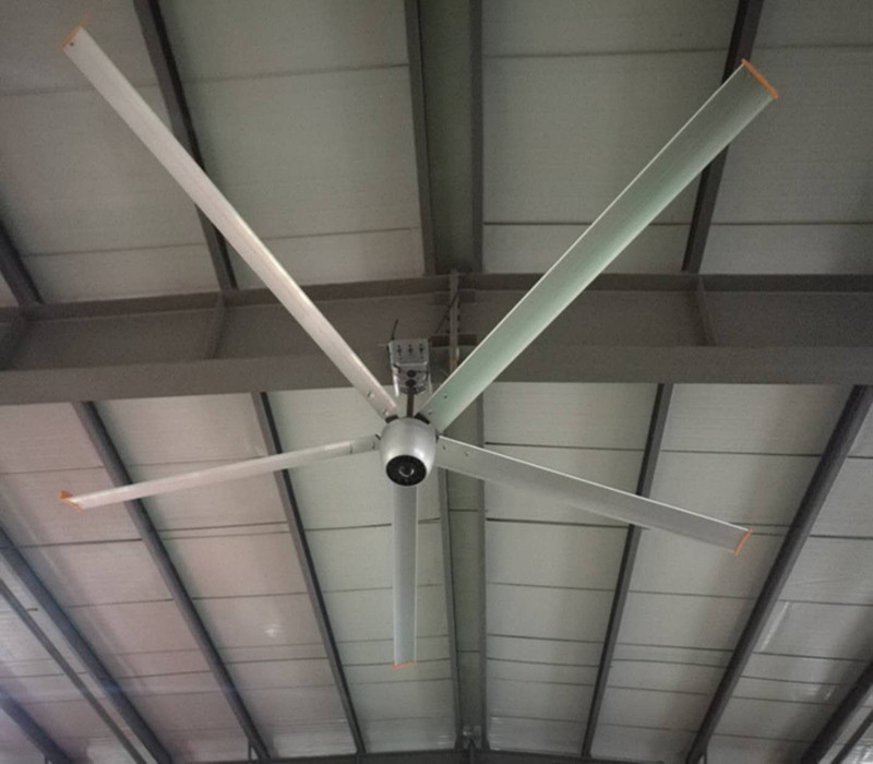 15ftの大きい産業天井に付いている扇風機、学校/体育館のための静かなHVLSの天井に付いている扇風機
