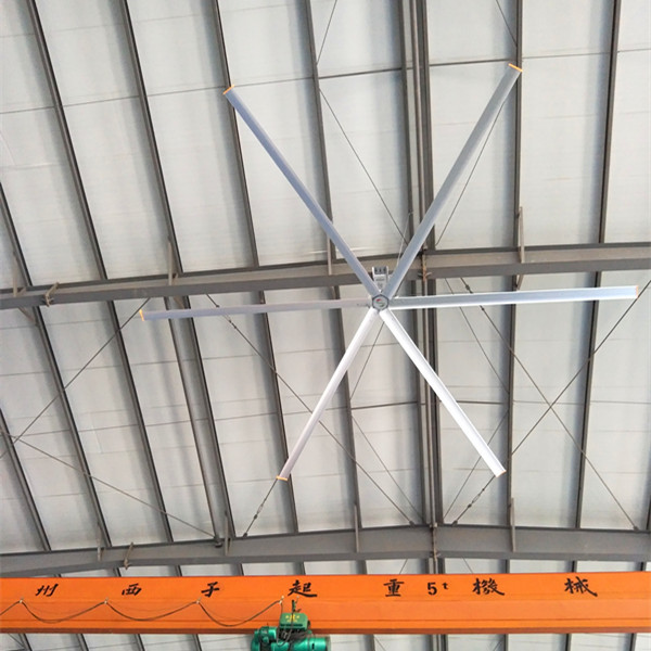 大きい産業12フィートの天井に付いている扇風機、ACモーターを搭載するHVLSの天井に付いている扇風機