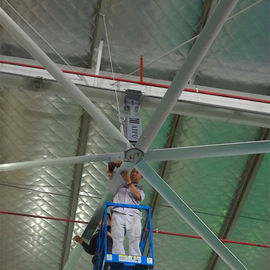 専門HVLSの天井に付いている扇風機20ft 6.1 6つの刃が付いているM長い直径