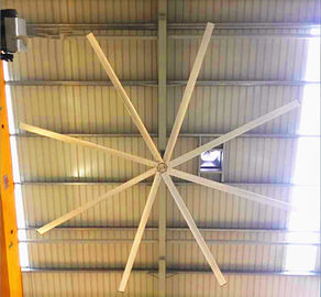 AWF5 HVLSの天井に付いている扇風機128kg 8pcsの刃の倉庫のための大きい天井に付いている扇風機