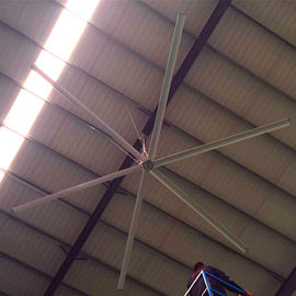 Danfossインバーター アルミ合金の刃との大きい天井に付いている扇風機20ft銀色の色